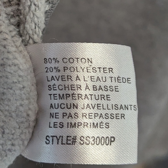 The Ashbury Experience All Seeing Eye Crew Neck Sweatshirt Medium Heather Gray - Picture 7 of 8